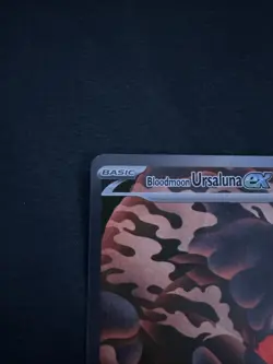 Bloodmoon Ursaluna ex 168/131 - Pokemon TCG Prismatic Evolutions Special Rare NM - Image 4