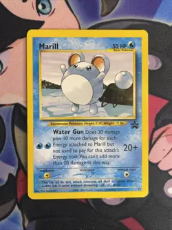 Marill 29 LP Wizards Black Star Promo Light Play Pokemon TCG 2000 - Image 1