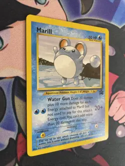 Marill 29 LP Wizards Black Star Promo Light Play Pokemon TCG 2000 - Image 2