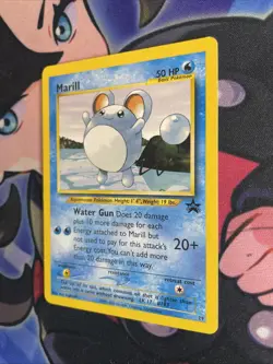Marill 29 LP Wizards Black Star Promo Light Play Pokemon TCG 2000 - Image 3