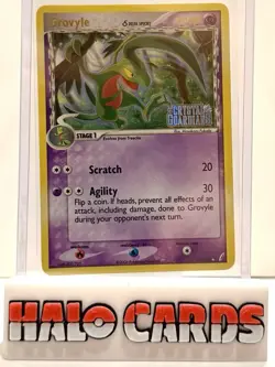 PACK FRESH Grovyle 19/100 Delta Rev Holo Stamp Crystal Guardians Pokemon W10 - Image 1