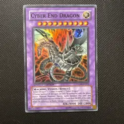 Cyber End Dragon STON-ENSE1 Strike of Neos Limite NM Super Rare Yugioh - Image 1