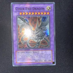 Cyber End Dragon STON-ENSE1 Strike of Neos Limite NM Super Rare Yugioh - Image 2