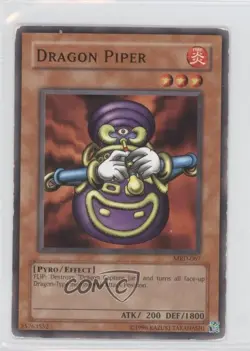 Dragon Piper Unlimited YuGiOh Metal Raiders #MRD-067 2002 READ - Image 1