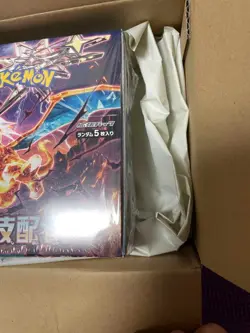 Pokemon Card Booster Box Ruler of the Black Flame sv3 Scarlet & Violet Japanese 4521329331386 - Image 2