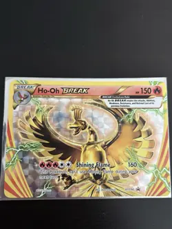Pokemon Ho-Oh Holo Card XY154 Break Promo - Image 1