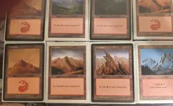 Magic The Gathering Vintage Land Lot Of 20 Cards - Rare - WOTC - Multiple Sets - Image 2