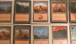 Magic The Gathering Vintage Land Lot Of 20 Cards - Rare - WOTC - Multiple Sets - Image 5