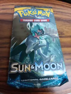 Pokemon Sun & Moon Booster Pack - 10 Cards 820650801945 - Image 1