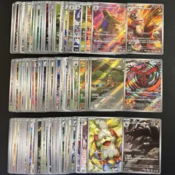 100 AR s12a sv3 sv5k sv6 sv6a sv7 Lot Set Pokemon Japanese Trading Card T689 - Image 1