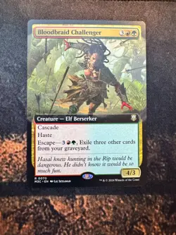 Bloodbraid Challenger Commander: Modern Horizons 3 Extended Art Rare - Image 1