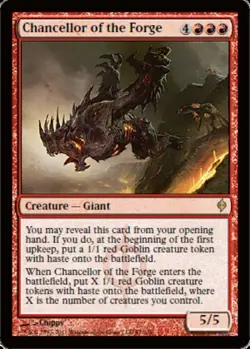 Chancellor of the Forge - New Phyrexia #81/175 MTG Magic The Gathering - Image 1
