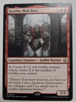 Krenko, Mob Boss Foundations Regular - Image 1