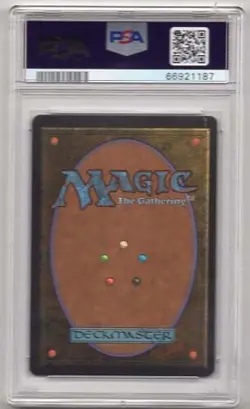 CIRCLE of PROTECTION: WHITE #14 MAGIC MTG BETA PSA #66921187 GRADED EX-MT 6 1993 - Image 2
