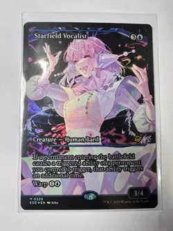 Starfield Vocalist (Showcase) Edge of Eternities Foil Magic The Gathering - Image 1