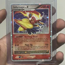 Pokemon Infernape LV.X Holo Rare Card Diamond & Pearl 121/130 - Image 1