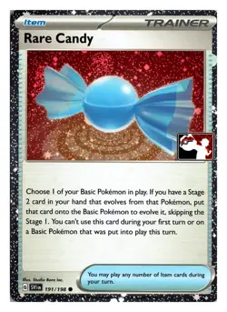 Rare Candy 191/198 C Prize Pack Series Cards Holo NM - Image 1