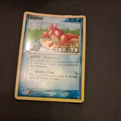 Pokemon Card Corphish 57/107 Reverse Holo Stamped EX Deoxys Light Play - Image 1