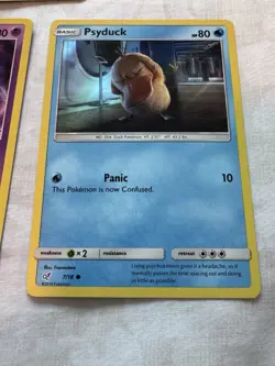 Detective Pikachu Holo Lot 7 Cards Pikachu Psyduck Mewtwo - Image 5