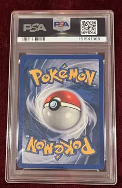 1999 Pokemon Game Mewtwo HOLO Card #10 GRADED PSA 8 NM-MT - Image 2