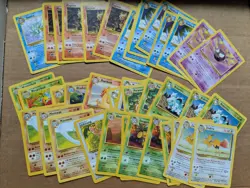 300+ Vintage Pokemon Card Lot 1999 WOTC Jungle and Fossil LP/EX - 10 Pikachu - Image 3