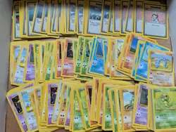 300+ Vintage Pokemon Card Lot 1999 WOTC Base - Starters and Pikachu LP/EX - Image 5