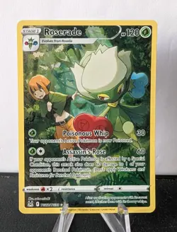 Roserade SWSH11: Lost Origin Trainer Gallery #TG02/TG30 Pokemon Card TCG - Image 1