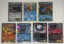 Pokemon Lot XY Promo Card Lot 7 Card Lot Rayquaza Gyarados Black Star Promo - Image 1