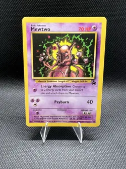 Mewtwo 14 Black Star Movie Promo WOTC Wizards Of The Coast Pokemon Card TCG - Image 1