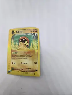 Kabuto 37/144 Skyridge 2003 Reverse Holo e-series Pokemon Card TCG DmG - Image 2