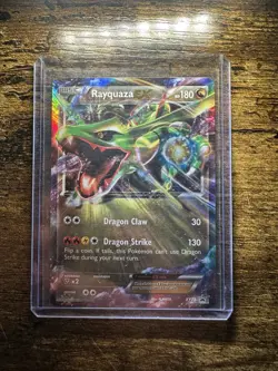 Rayquaza EX XY73 XY Black Star Promo Holo Pokemon Card LP - Image 3