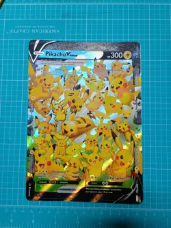 JUMBO Pikachu V Union Card SWSH141 Oversized Promo Pokemon Celebrations 25th NM - Image 1