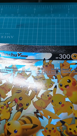 JUMBO Pikachu V Union Card SWSH141 Oversized Promo Pokemon Celebrations 25th NM - Image 2