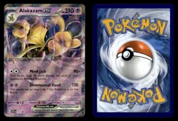 Alakazam ex SVP 050 Holo Scarlet & Violet Promo Pokemon Card - Image 1