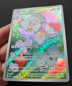 Maushold 226/193 Paldea Evolved FULL ART ILLUSTRATION RARE HOLO Pokemon Card NM - Image 3