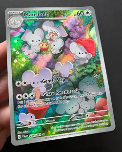 Maushold 226/193 Paldea Evolved FULL ART ILLUSTRATION RARE HOLO Pokemon Card NM - Image 4
