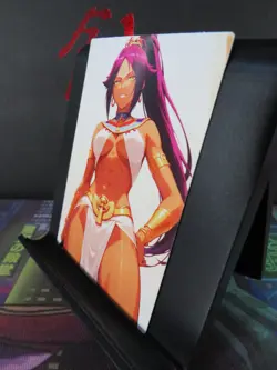 Yoruichi Shihouin Bleach Custom Art Card NM Anime Waifu CCG Collectible - Image 2