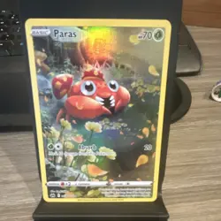 Paras GG32/GG70 SWSH Crown Zenith Galarian Gallery Pokemon Card NM - Image 1