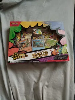 Pokemon TCG Ascended Heroes Deluxe Pin Collection MEGA EVOLUTION Sealed NEW UK - Image 1