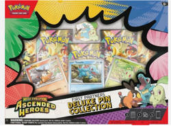 Pokemon TCG: 6x Mega Evolution Ascended Heroes Deluxe Pin Collection New USA-ENG - Image 1