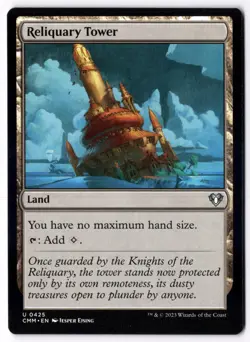 Reliquary Tower CMM 425 Magic: The Gathering UC NM - Image 1