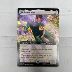 x1 Molecule Man - Extended Art R MTG Commander: Marvel Super Hero M/NM, nonfoil - Image 1