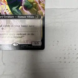 x1 Molecule Man - Extended Art R MTG Commander: Marvel Super Hero M/NM, nonfoil - Image 4