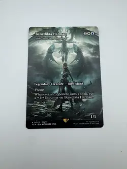 Benedikta Harman Final Fantasy MTG Magic Showcase Borderless Rare NM - Image 1