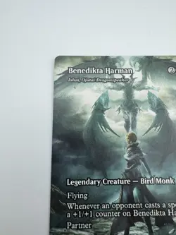 Benedikta Harman Final Fantasy MTG Magic Showcase Borderless Rare NM - Image 2