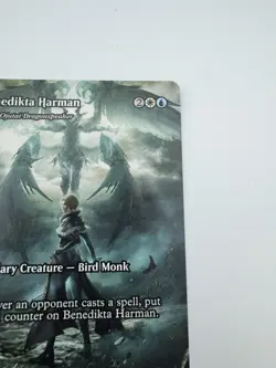 Benedikta Harman Final Fantasy MTG Magic Showcase Borderless Rare NM - Image 3