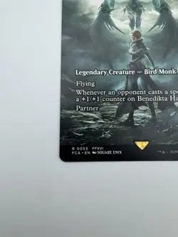 Benedikta Harman Final Fantasy MTG Magic Showcase Borderless Rare NM - Image 4