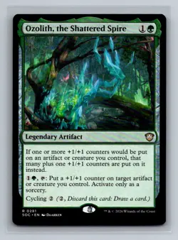 281 Ozolith, the Shattered Spire NM Commander: Secrets of Strixhaven - Image 1
