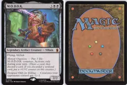 M.O.D.O.K. 106 Mythic Marvel Super Heroes Magic: The Gathering Near Mint - Image 3