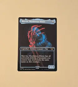MTG Marvin, Murderous Mimic Showcase NM - Duskmourn - Fast FREE Shipping! - Image 1